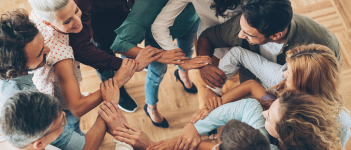 Group Of People Holding Hands