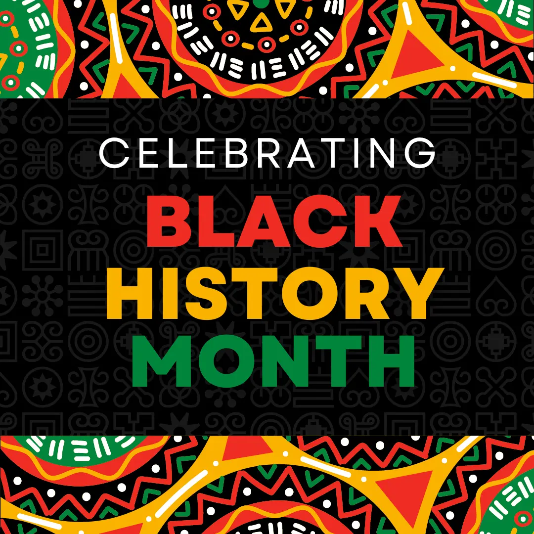 Colorful Illustration Black History Month Instagram Post
