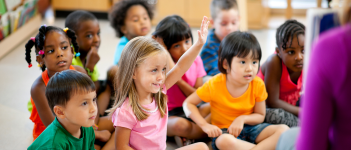 Group Of Young Children